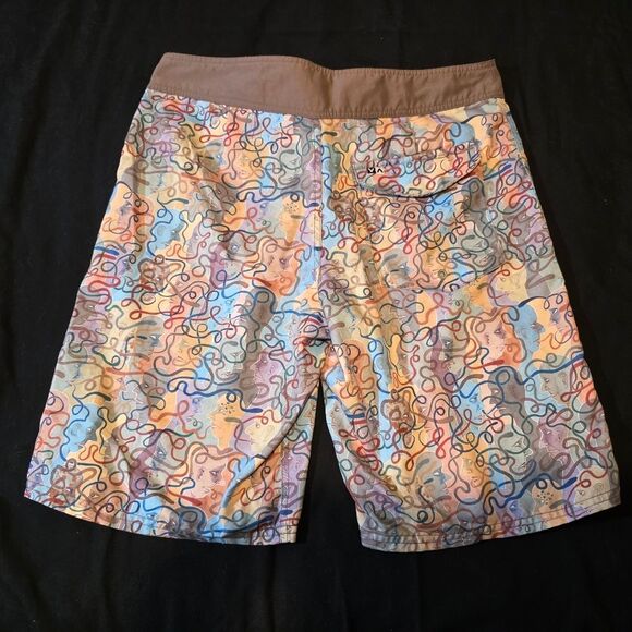 RVCA Rare Trunks Mens 34 - Picture 4 of 5